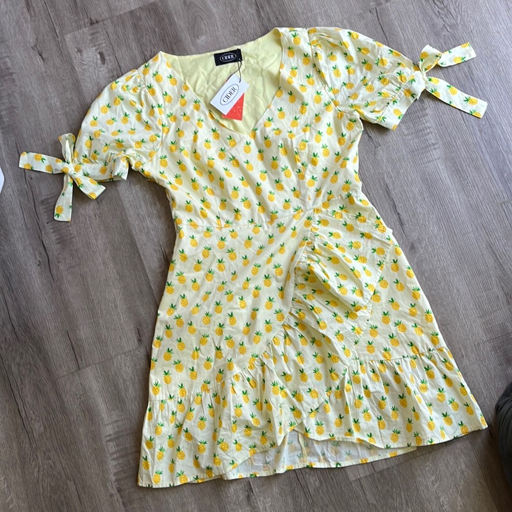 Shop Cider pineapple dress
